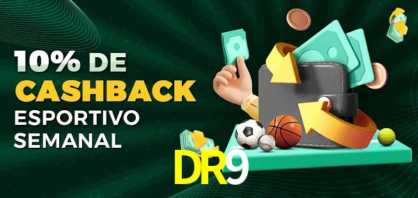 10% de bônus de cashback na DR9